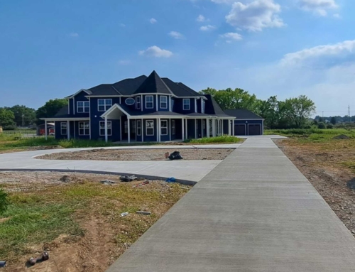 Traditional Concrete Driveway