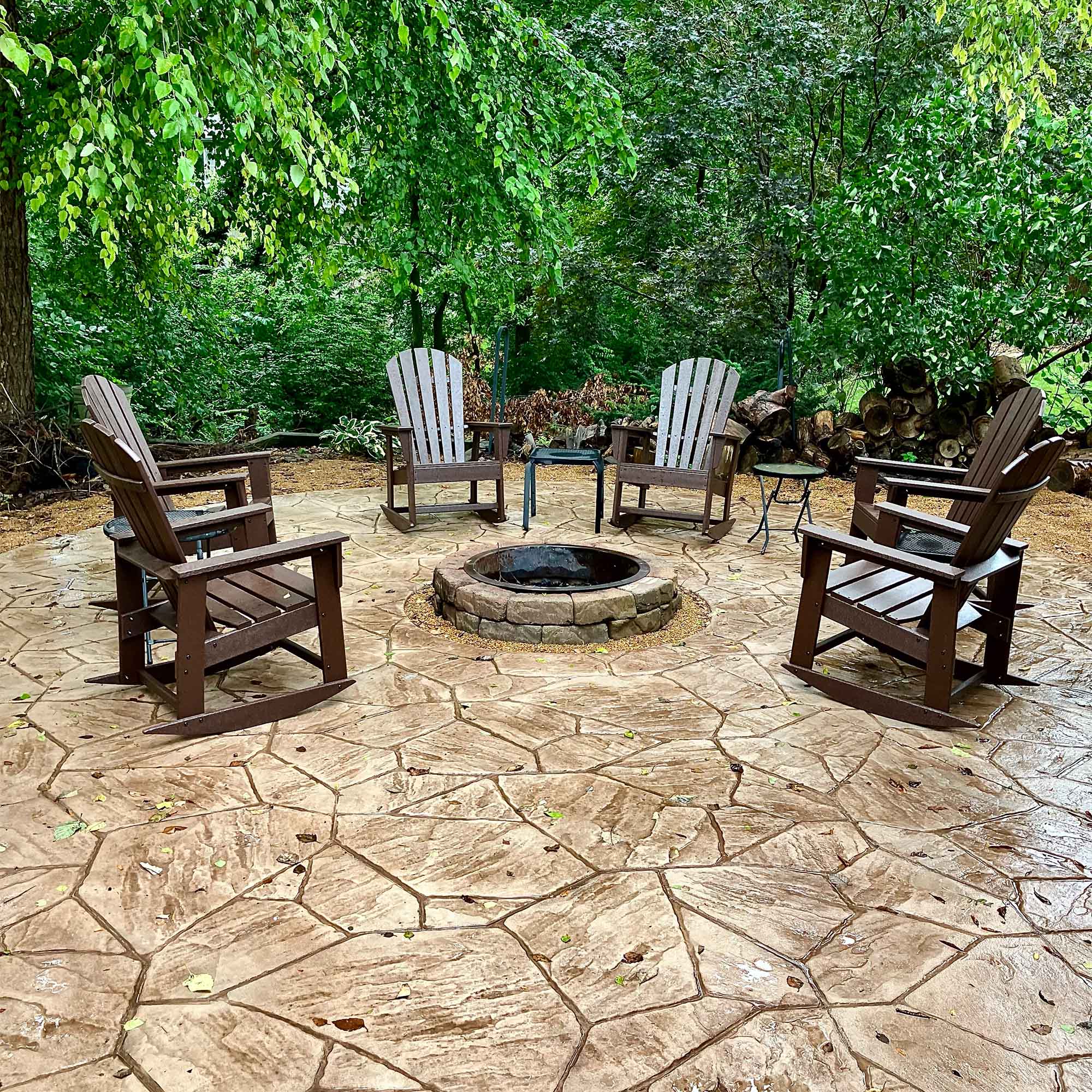 Patio With Chairs